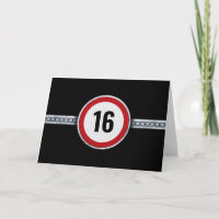 16. Geburtstags-Geschwindigkeitsbegrenzung