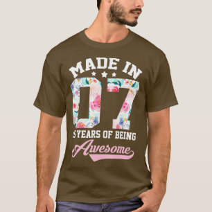 16. Geburtstagsgeschenk für Mädchen aus 20 Jahren T-Shirt
