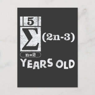 16. Geburtstagsgeschenk Mathe-Liebhaber 16 Jahre a Postkarte