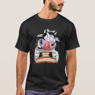 16. Geburtstagsgeschenk Niedliche und glückliche K T-Shirt