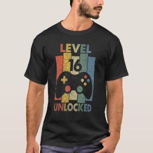 16. Geburtstagskameraden der Stufe 16 Entsperrter T-Shirt