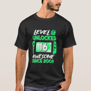 16. Geburtstagskleidung Stufe 16 Entsperrt Phantas T-Shirt