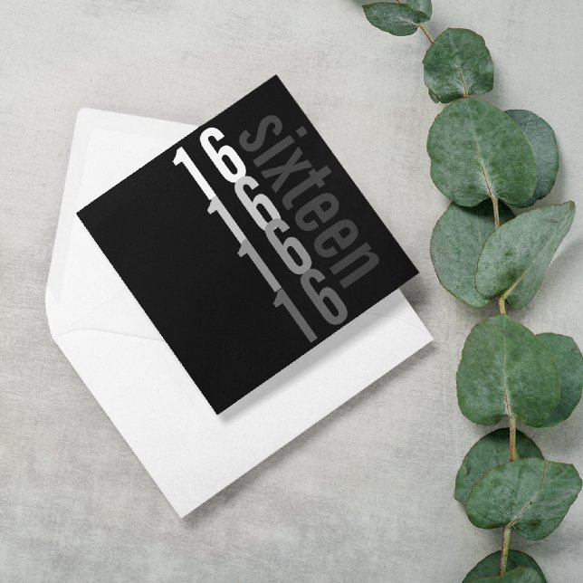 16. Geburtstagsparty Einladungen (Von Creator hochgeladen)