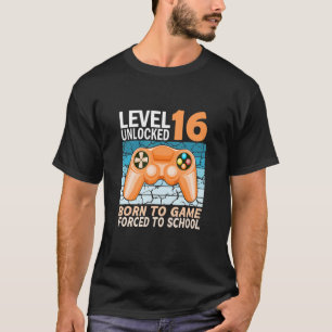 16. Geburtstagsspieler gezwungen zur Schule zu geh T-Shirt