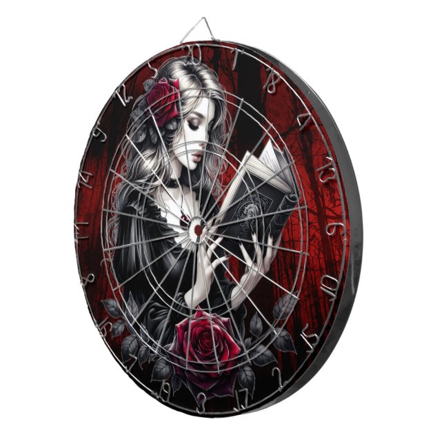 #16 Gothic Fun  Dartscheibe (Vorderseite rechts)