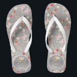 16. Hochzeitstag Peridot, Wax, & Statice Flip Flops<br><div class="desc">Also braucht sie Flip Flops und es ist ihr 16. Hochzeitstag? Dann ist vielleicht meine Wachskerze,  Peridot und Statice Blume Grafik genau das,  was Sie suchen!</div>