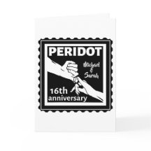 16. Hochzeitstag Schwarz-Weiß Hände