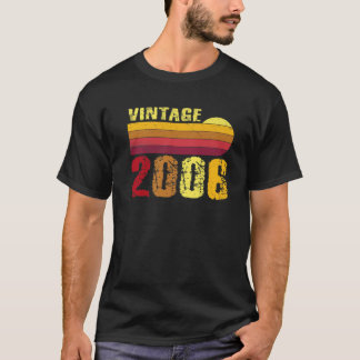 16. Jahre Alte Geschenke Vintag 2006. 16.Jahre Bir T-Shirt