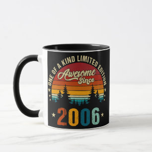 16 Jahre alte Geschenke Vintage 2006 limitierte Au Tasse