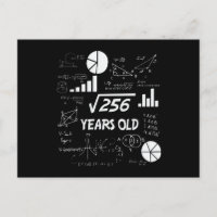 16 Jahre alter Tag Geeky Mathe 16. Geburtstagsgesc