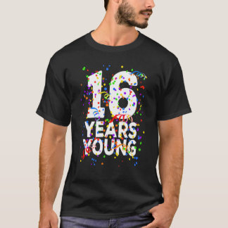 16 Jahre Junge Happy 16. Geburtstag Jungen Mädchen T-Shirt