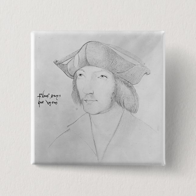 16. Jahrhundert Charless de Bourbon Button (Vorderseite)