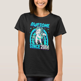 16-jähriges Einhorn mit Flossing zum 16. Geburtsta T-Shirt