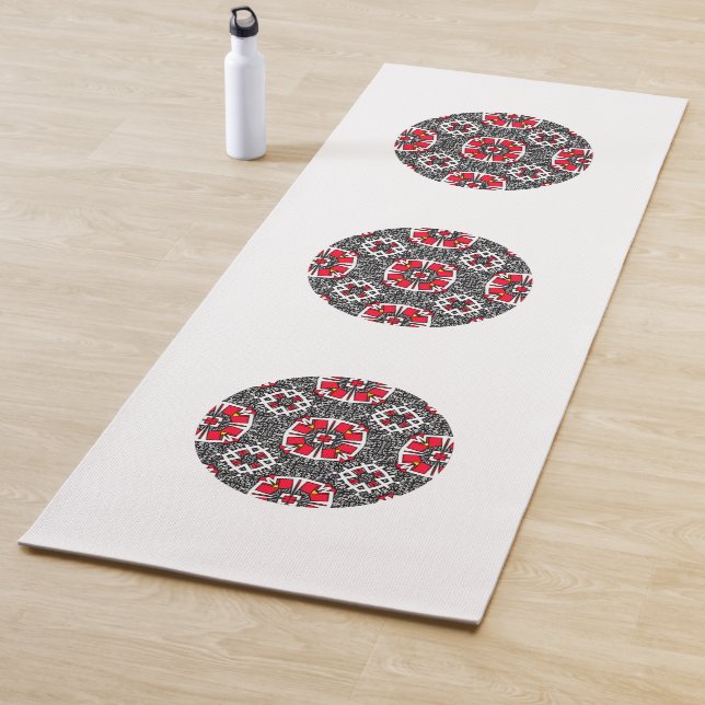 16 Kaleidoskop Art 10 Yogamatte (Beispiel)