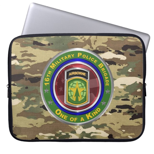 16. Militärpolizei-Brigade Laptopschutzhülle (Vorderseite)