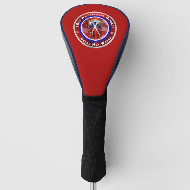 16. Nachhaltigkeitsbrigade Golf Headcover (Vorderseite)