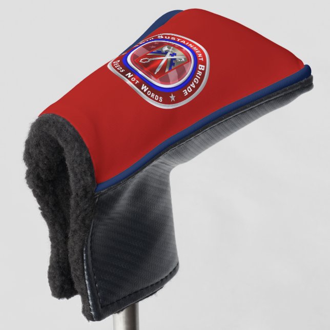 16. Nachhaltigkeitsbrigade Golf Headcover (3/4 Vorderseite)