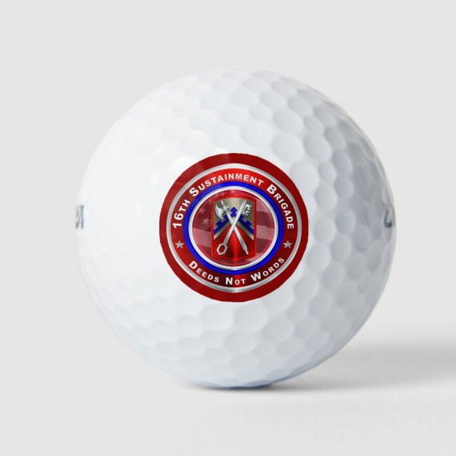 16. Nachhaltigkeitsbrigade Golfball (Vorderseite)