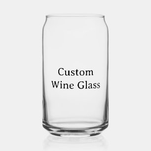 16 oz gedruckte Glasdose Dosenglas