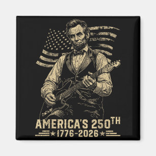 16. Präsident spielt Gitarre 4. Juli 250. Magnet