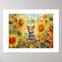 16 von 17 Sonnenblumengarten Miceville Poster