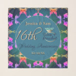 16. Wachs & Statice Blume Jahrestag Schal<br><div class="desc">Wenn Sie diesen einzigartigen Schal für Ihr Jubiläum suchen,  mit dem traditionellen Wachs,  Peridot und Statice Blume Geschenke,  vielleicht haben Sie ihn mit meiner originalen Grafik gefunden!</div>