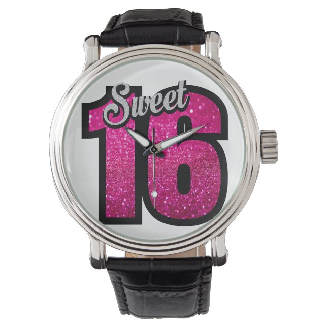 16 WATCH ARMBANDUHR (Vorderseite)