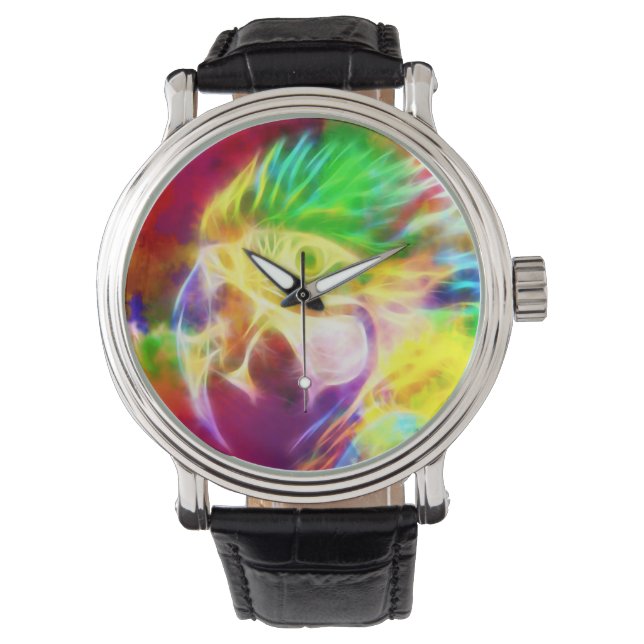 16 WATCH-Papagei Armbanduhr (Vorderseite)