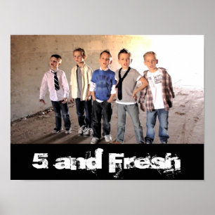 16" X12" 5 und frisches Tunnel-Plakat! Poster