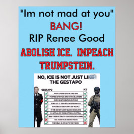 16 x 20 inch rally poster