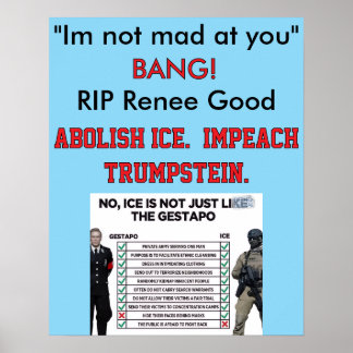 16 x 20 inch rally poster