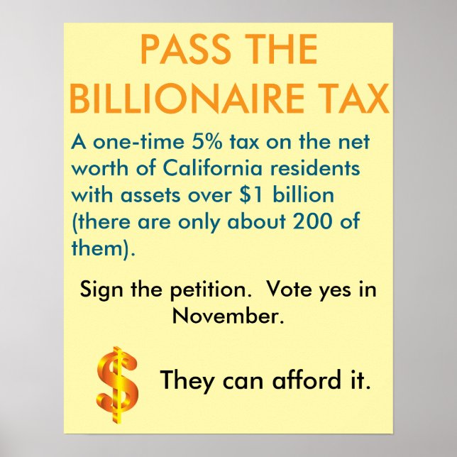 16 x 20 inch rally poster (Vorne)