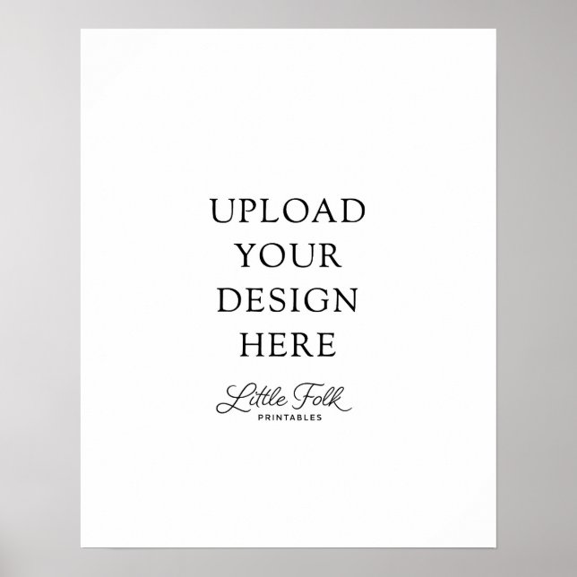 16 x 20" Poster (Vorne)