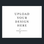 16" x 20" Poster - Landschaft<br><div class="desc">Passen Sie Ihre Karte in Templett an. Nachdem Sie die Bearbeitung abgeschlossen haben,  laden Sie Ihre Datei im JPG-Format herunter (vergessen Sie nicht,  die Blindoption zu aktivieren). Laden Sie Ihr Design hier hoch,  indem Sie auf den blauen Button "Personalisieren" klicken.</div>