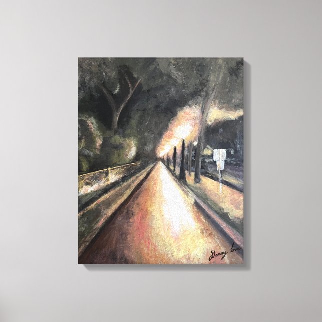 16" x 20" x 0,75" gearbeitete Canvas Print Leinwanddruck (Vorderseite)