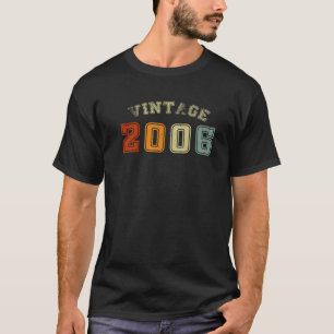 16 Years Old Vintage 2006 Graphic Boys Girls 16Th T-Shirt