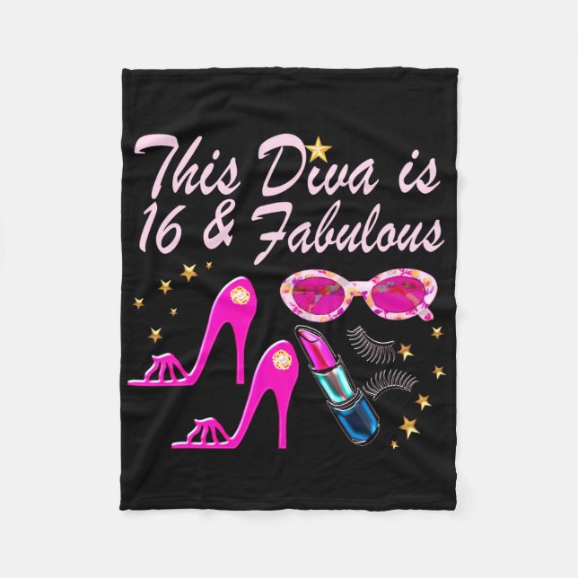 16 YR ALTER PRIMA DONNA FLEECEDECKE (Vorderseite)