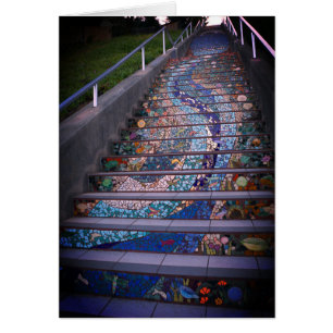 16th Avenue Tiled Steps #3 Karte