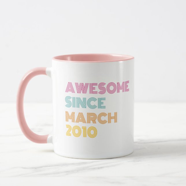 16th Birthday Gift Personalized  Tasse (Links)