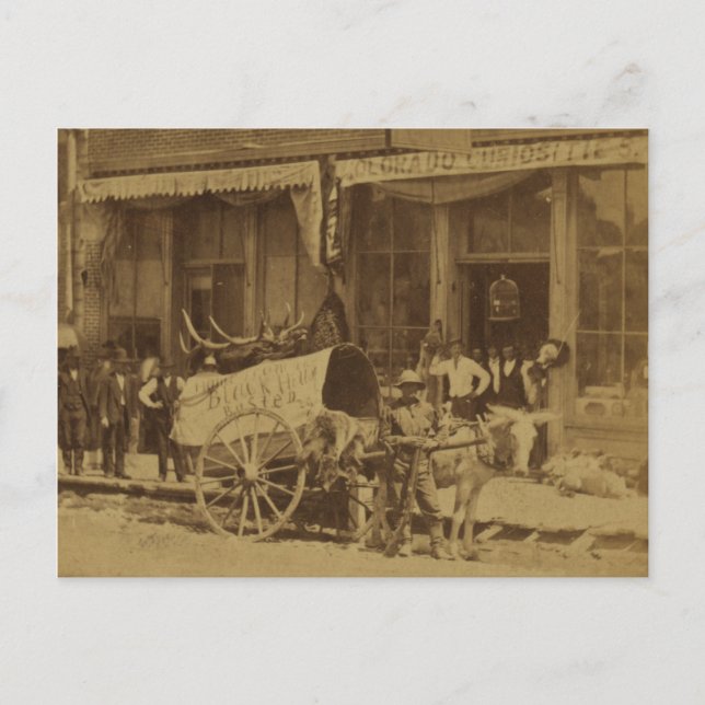 16th Street, Denver Postkarte (Vorderseite)