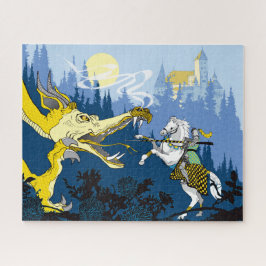 16x20 Drachenpuzzle für Colorblinde Puzzle