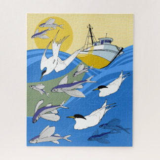 16x20 Fishing-Puzzle für Colorblinde Puzzle