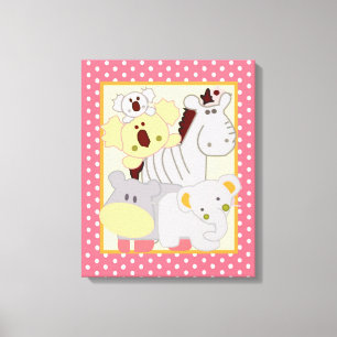 16x20 Leinwand Art Kinderzimmer Print Tropical Pun