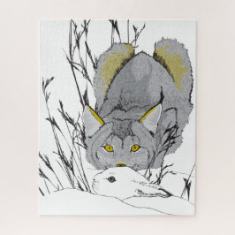 16x20 Lynx and Hare Puzzle für Colorblinde