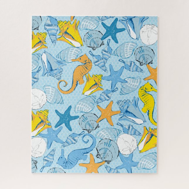 16x20 Muscheln Puzzle für Colorblinde (Vertikal)