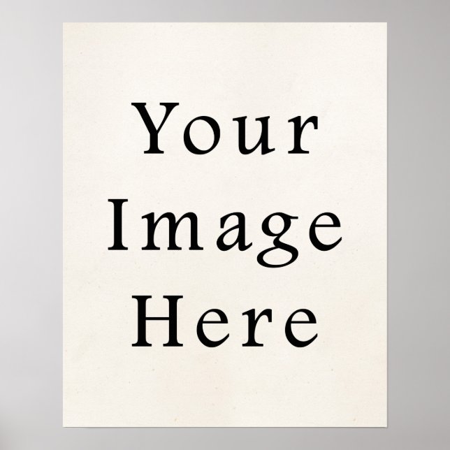 16x20 Quadratplakate Personalisiertes Plakatpapier Poster (Vorne)