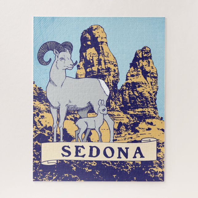 16x20 Sedona Puzzle für Colorblinde (Vertikal)