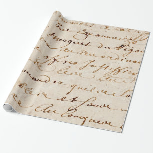 1700s Vintages französisches Geschenkpapier
