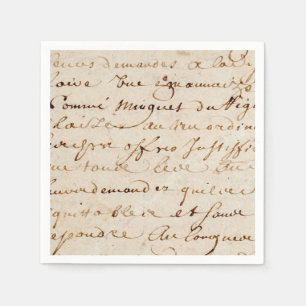 1700s Vintages französisches Serviette