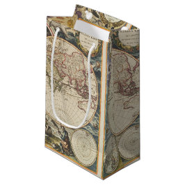 1702 Eine neue Weltkarte Kleine Geschenktüte